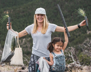 Planting trees in Colorado