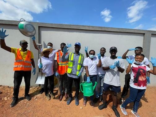 group of tree planters