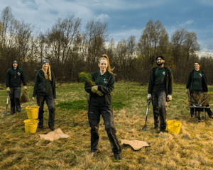 Tree planters in England