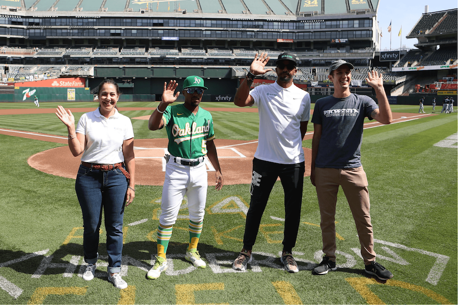 Oakland A's Star Tony Kemp Tells Us Why He's Planting Trees, Messaging with  Fans