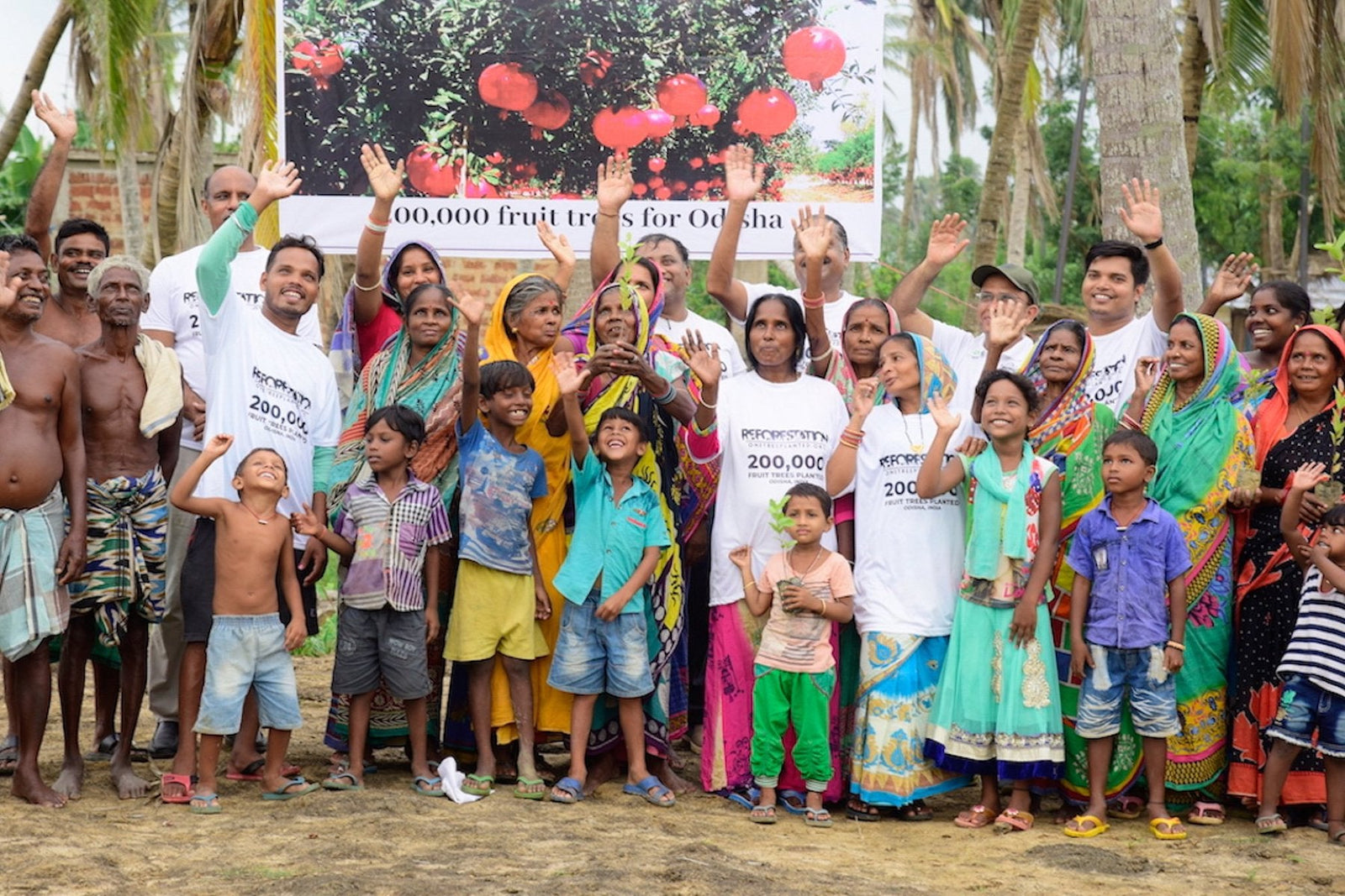 300,000 Trees Planted in India for Disaster Relief, Biodiversity, and Social Impact