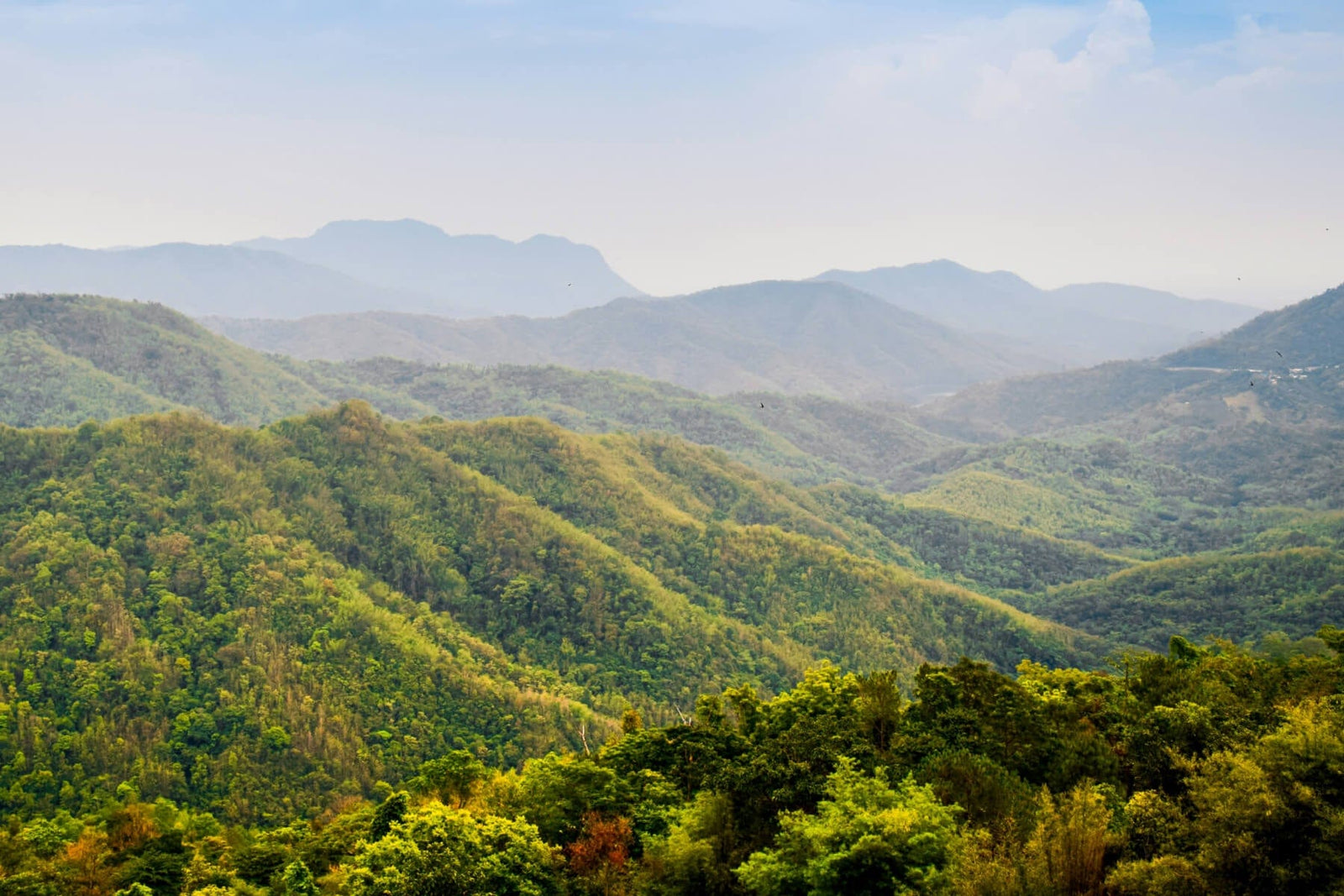 Asia mountain landscape