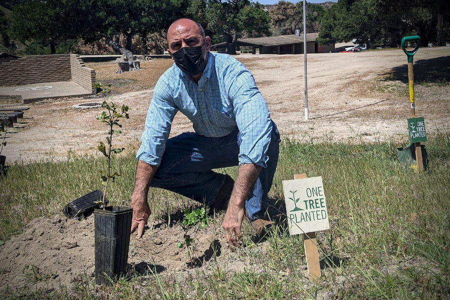 congressman panetta planting-tree