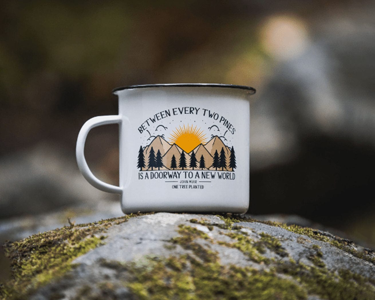 One Tree Planted Enamel Mug