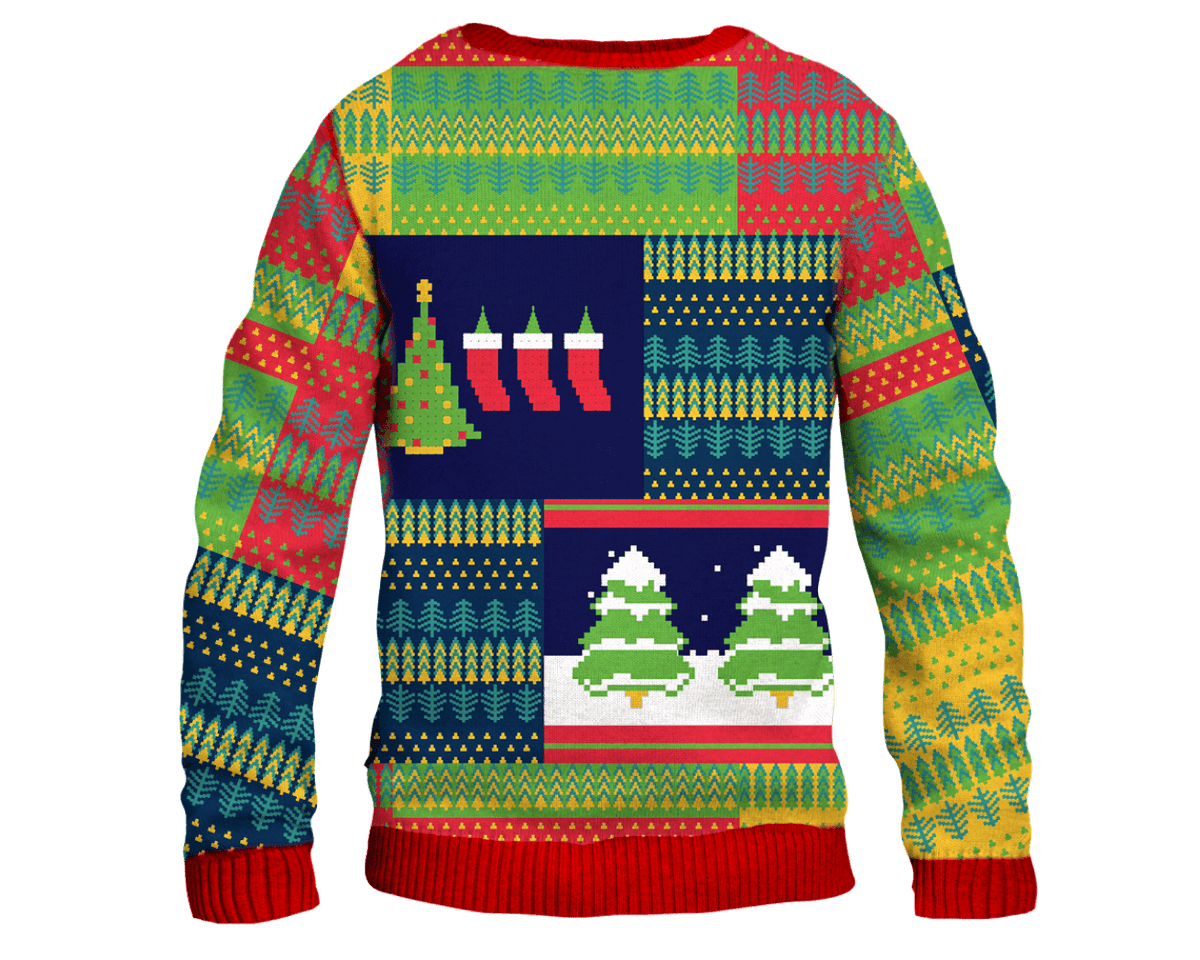Quilt Forest Sweater